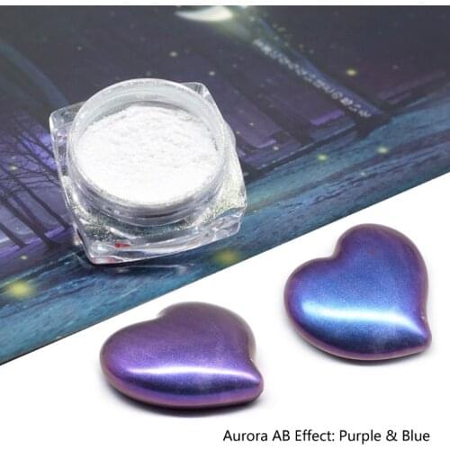 Mirror Pearl Powder Epoxy Resin Glitter Pigment Resin Jewelry Making E56C