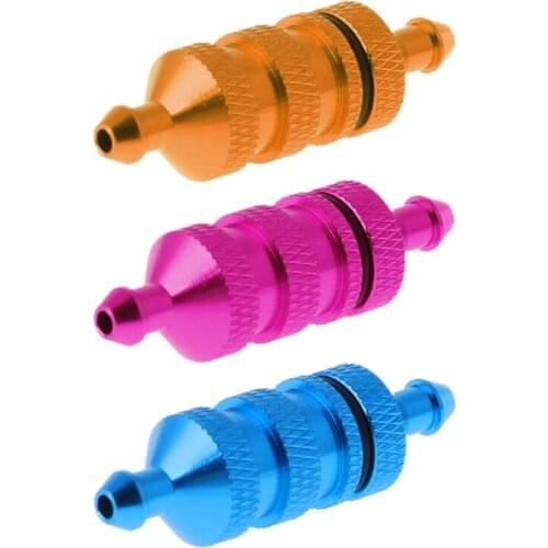 1/8 1/10 RC Model Car Spare Parts Fuel Filter Nitro HSP 02156 94122 94188 Oil Fuel Filter Alloy Aluminum Upgraded Parts