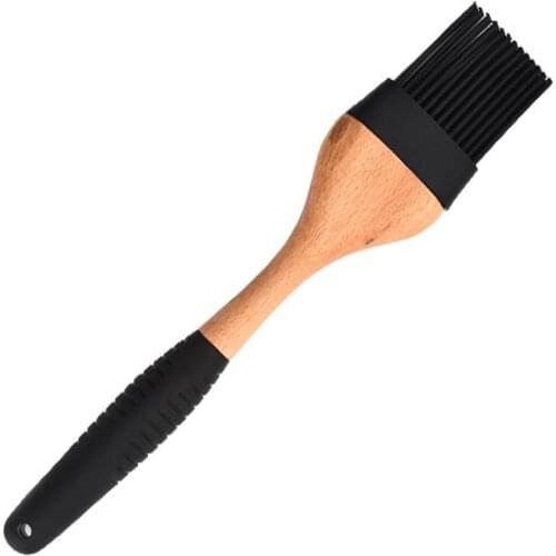 1PCS Silicone Barbecue Oil Brush Grill Tool Pastry Cookie Kitchen Cook Brush Basting Pastry Brush Oil Brushes DIY BBQ Tool