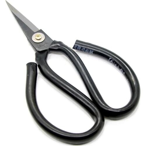 2 pcs Lot 176 mm Overall length durable carbon steel scissors for wire cutting and flower trimming Soft Rubber grip Factory OEM