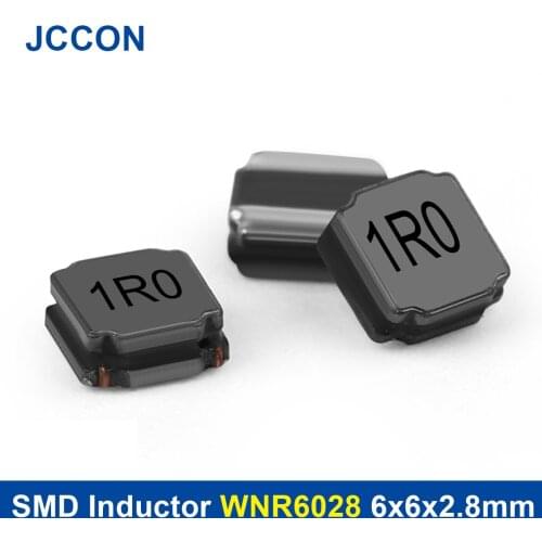20Pcs SMD Inductor WNR6028 1UH 1.5UH 2.2UH 3.3UH 4.7UH 6.8UH 10UH 15UH 22UH 33UH 47UH 6x6x2.8mm Magnetic Glue Inductor