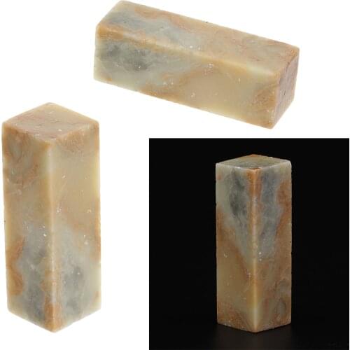 3 Pieces DIY Handcrafts Chinese Seal Carving / Chinese Chops - Chinese Seal Stamp - Natural Qingtian Stone