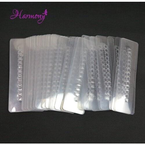 50pcs rectangle heat protector shields/Skull protector fusion shields for Keratin hair extensions-beauty salon use