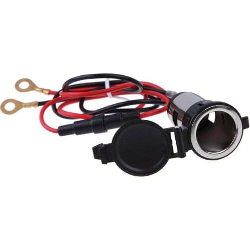 12V Car Boat Tractor Cigarette Lighter Power Socket Type Seat Female Power Metal Lighter Plug Socket Outlet Cigarette Gps C Q1H9