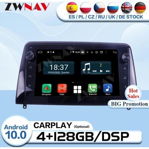 128G Carplay 2 Din Android Multimedia For Kia Forte 2018 Car Radio Receiver Audio Stereo GPS Navigation Video Player Head Unit
