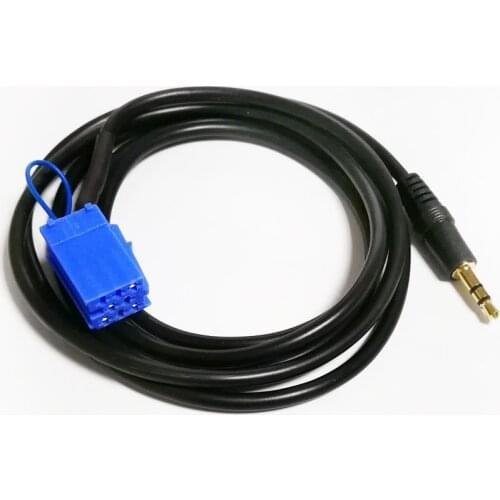 Biurlink Car Radio MP3 AUX Cable AUX-IN Audio Wiring for Smart 450 Autoradio Aux in Grundig