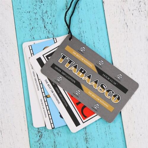 Free shipping 1000pcs/lot/custom printed fashion hangtag/clothing hang tag/customized hang tags for clothing/bags