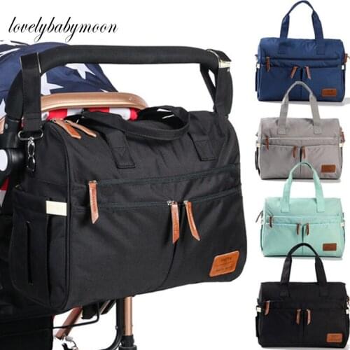 Large Fashion Mommy Messenger Bag Waterproof Travel Maternity Handbag Backpack For Mom/Dad Baby Stroller Bags For Baby Care