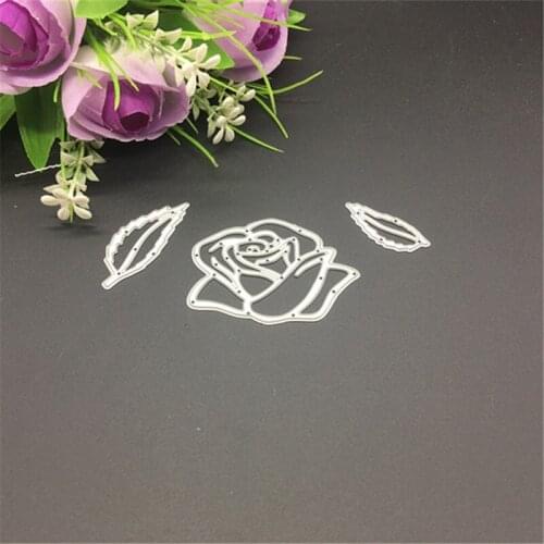 Flower Cutting Dies Stencils Scrapbooking Album Card Decorative Craft DIY