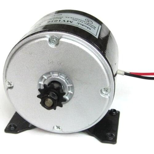 350W 24V/36V DC Electric Brushed Motor 2700RPM Chain Electro Motor For E BIKE small Electric motorcycle Electric Scooters