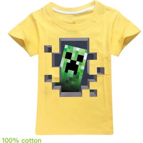 Tee shirt enfant Game Kawaii Shirts Children Fashion Summer Tops Cartoon T-shirt Graphic Tees Hip Hop Unisex Tshirt kids clothes