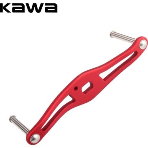 KAWA New Fishing Reel Handle Assembly Hole Size 8x5mm Length is 100mm Aluminum Alloy Handle And Knob Reel Rocker Accessory