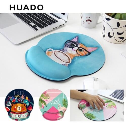 Cat Design Wrist Protect Mouse Pad PC Thicken Mouse Mat Soft Wrist Rest Support Comfort Mats for dota 2/dark souls/lol original