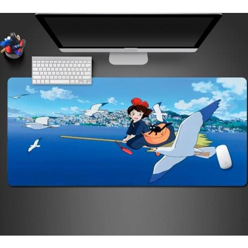 Japanese Anime Movie Mouse Pad Large Notebook Anti-Skid Game Competition Rubber Table Mat Girls Like Special Desk Mats