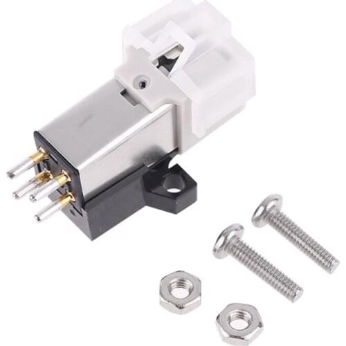 Premium Performance Magnetic Cartridge Stylus with LP Vinyl Needle for Turntable Record Player