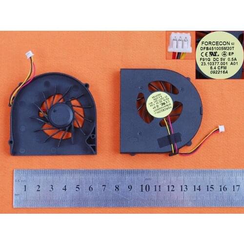New Laptop Cooling Fan for DELL Inspiron 15R N5010 M5010(Original) PN:DFB451005M20T F91G 23.10377.001 eplacement Repair
