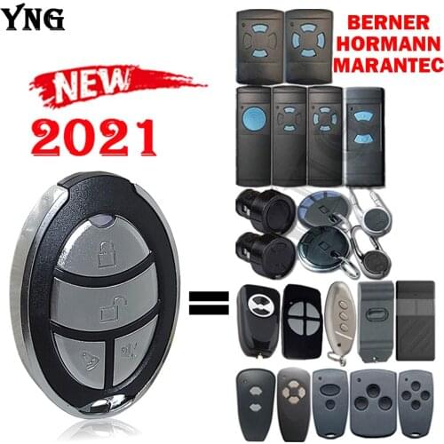 868mhz HORMANN HSE2 HSE4 HSM2 HSM4 Remote Control Marantec Digital D382 D384 D302 Garage Door Command BERNER BHS121 Gate Opener