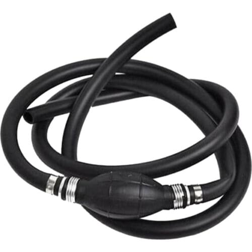 5/16" Marine Outboard Boat Motor Fuel Gas Hose Line Assembly With Primer Bulb Fit for RVs Tractors Caravans Accessories