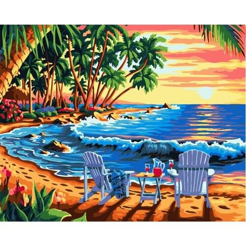 Needlework DIY DMC cross stitch painting 14CT unprinted scenic embroidery Counted Cross-Stitch cotton thread,Christmas 1017