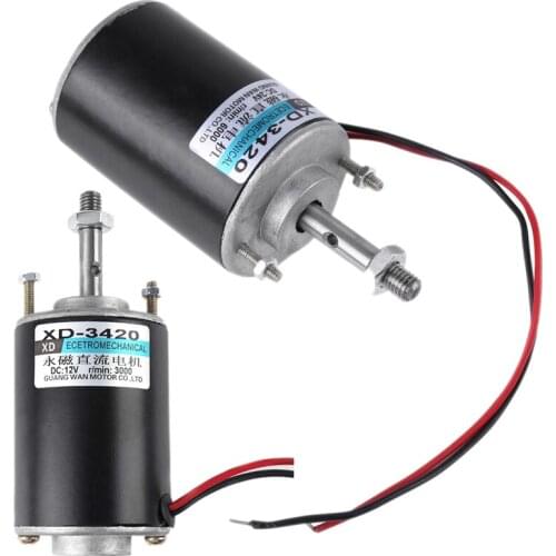 Xd-3420 30W High Speed Cw/Ccw Permanent Magnet Dc Motor For Diy Generator