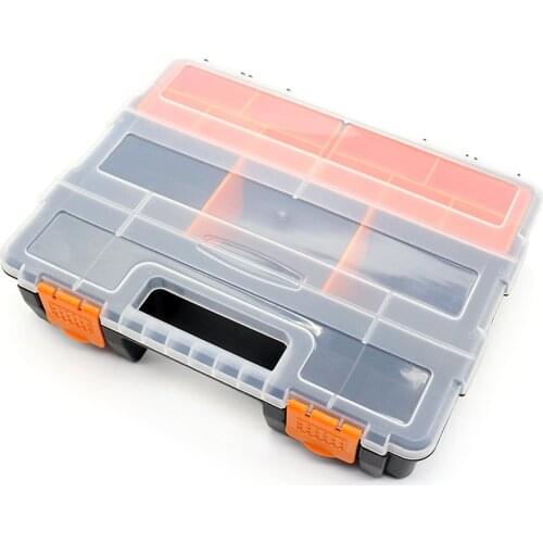 Large Toolbox Household Maintenance Electrician Tool Box Multifunctional ABS Hardware Car Repair Anti-fall Box