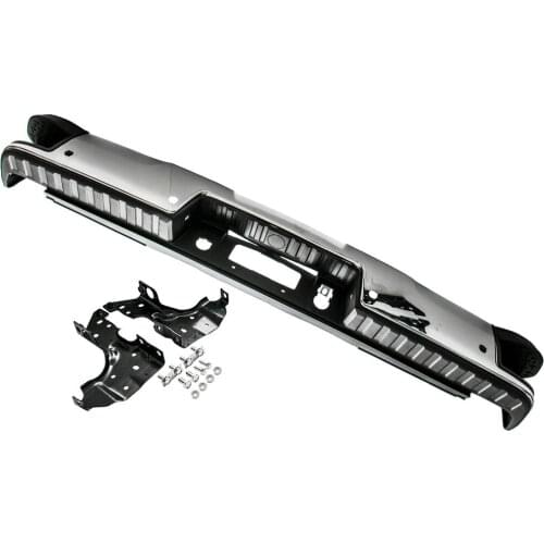 Rear Step Bumper w/ Sensor Holes 2014-2018 for Chevy Silverado/ for Sierra 1500