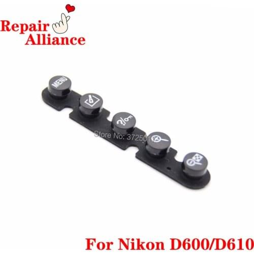 2PCS rear back cover botton bar Repair parts (menu Zoom in and out)for Nikon D600 D610 SLR