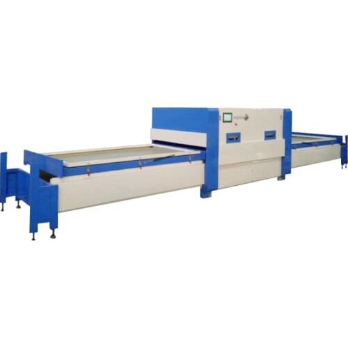 Woodworking Machinery Full Automatic PVC Film Veneer Paper Laminating Vacuum Membrane Press Machine
