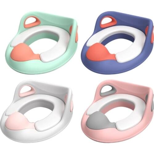 Children Infant Potty Toilet Training Seat Toddler Toilet Seat with Backrest