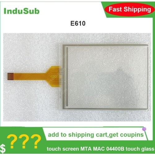 E610 Touch Screen Digitizer for Beijer MAC/MTA E610 Type: 04400B Touch Panel Glass E610 Type: 03600