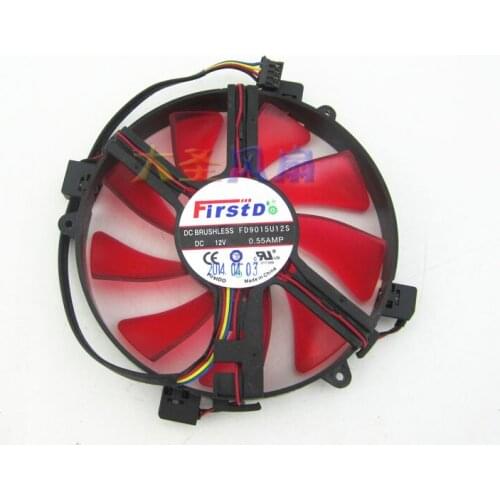 Firste FD9015U12S DC 12V 0.55A 4-Wire Server Round Fan