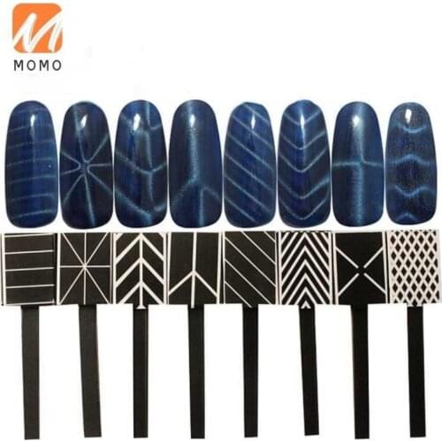 Manicure Cat Eye Series Nail Polish Gel Tools 3D Magnetic Magic Stick Cat Eye Special Magnet 11-Piece Set