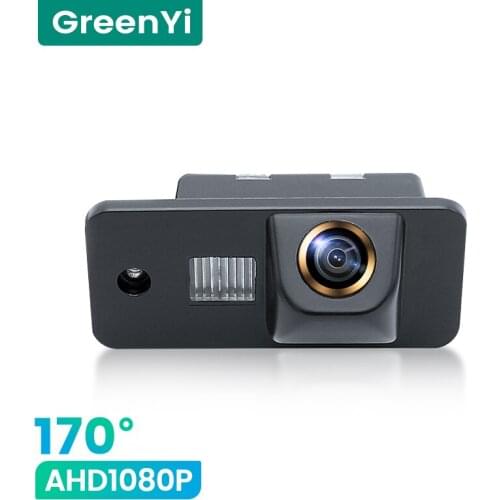 GreenYi 1080P HD 170° Car Rear View Camera For AUDI A3 S3 A4 S4 A6 A6L S6 A8 RS4 RS6 Q7 Night Vision Reverse Vehicle Parking AHD
