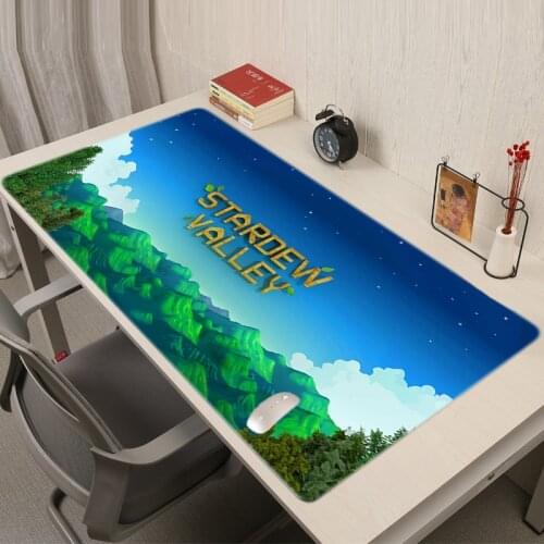 Stardrew Valley Pad Mouse Gamer Mats Hot Xxl Gamers Accessories Pads Anime Mause Gaming Mat Desk Computer Cute Pc Kawaii Carpet