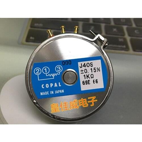Imported Nissan COPAL potentiometer J40S 1K long-life ultra-high precision +- 0.15% switch
