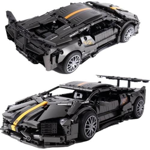 Technol Super Speed Champions Bricks Car Model Building Blocks City Race Car Toys Children Creator Kids Birthday Gifts For Boy