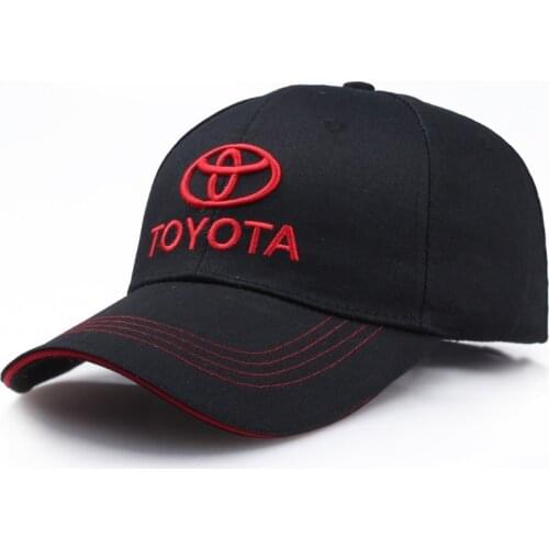 New Fashion High Quality Baseball Cap for Toyota Embroidery Casual Bone Hat Man Racing Cap logo Motorcycle Sport hat M