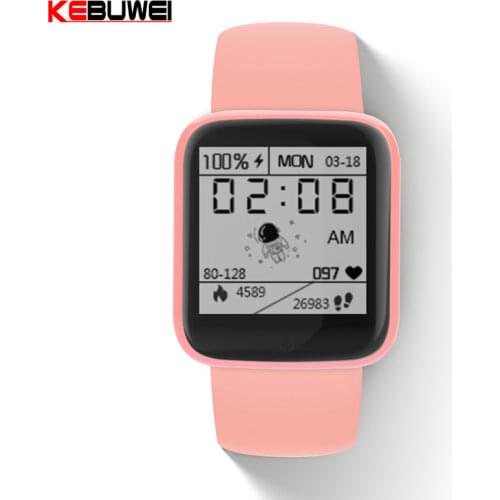 2021 New Macaron Y68 D20 Smart Watch Colorful Fashion Fitness Bracelet Tracker Heart Rate Monitor Pressure Bluetooth Smartwatch