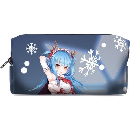 Game Azur Lane HMS Belfast Atago Takao Vampire USS Laffey Loli Cosplay Cartoon Student Pen Bag Pencil Case Cosmetic Storage Gift