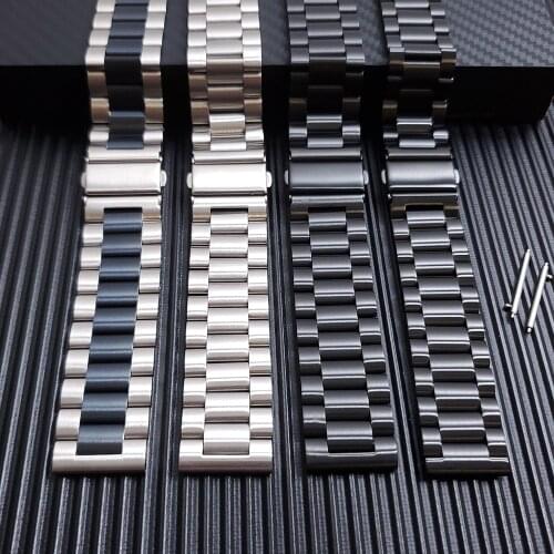 Stainless steel band For xiaomi mi watch color strap bracelet for xiaomi mi smart watch color black global replacement sport