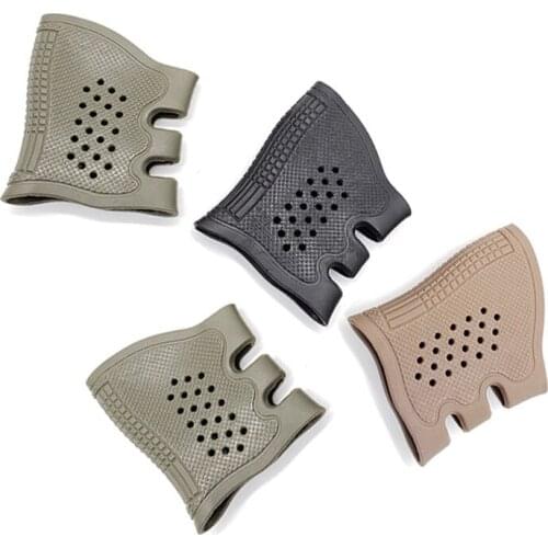 Pistol Rubber Grip Glove Cover Sleeve Anti Slip For Most Of Glock Handguns Airsoft Hunting Accessories