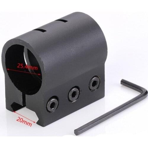 Universal Metal Clips Flashlight Sighting Device Clamp Bicycle U Type Holder