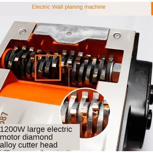 Wall Dust Remover Electric Wall Planing Machine Wall Shovel Tool Wall Scraping Equipment Hand-Held Wall Rough Throwing Old Wall