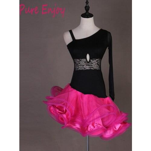 Adult/Children Latin Dance Dress Women Girls/Lady Competition Cha Cha Rumba Samba Tango Dancing Practice Performance Wear