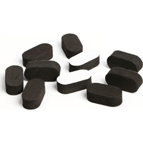 10pcs black m3 Sponge Landing Gear 3M Gyro Mounting pad Shockproof Mats Feet Pads for RC DIY FPV Drone 180 210 250 QAV