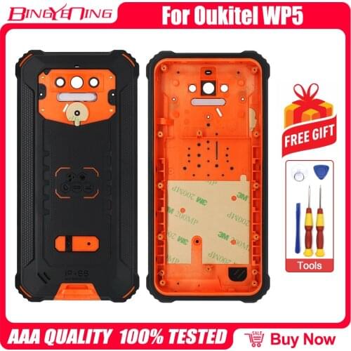 100% New Original Battery Cover For Oukitel WP5 Protective Back case Repair Replacement Accessories Parts Phone Accessory
