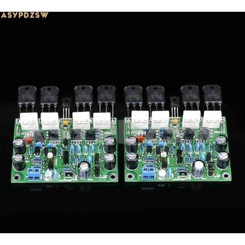 2 CH MX50X2 NPN D1047 Power amplifier Base on Musical fidelity XA50 circuit DIY Kit/Finished board