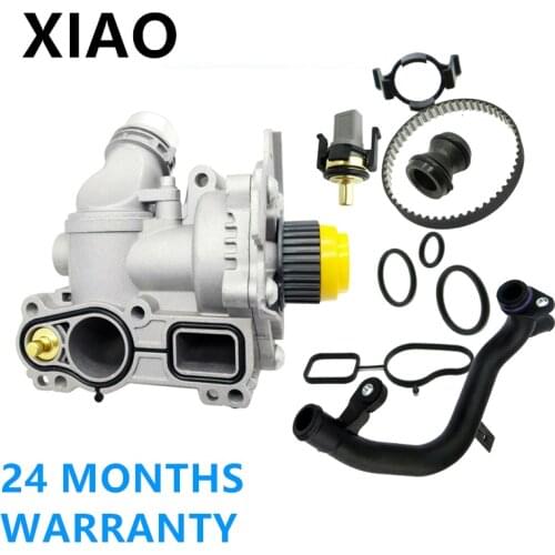 Aluminum EA888 Water Pump +Hose Assembly For Audi A3 A4 A5 For VW Jetta Golf Passat CC Eos Tiguan Leon TT 1.8/2.0T 06H121026AA