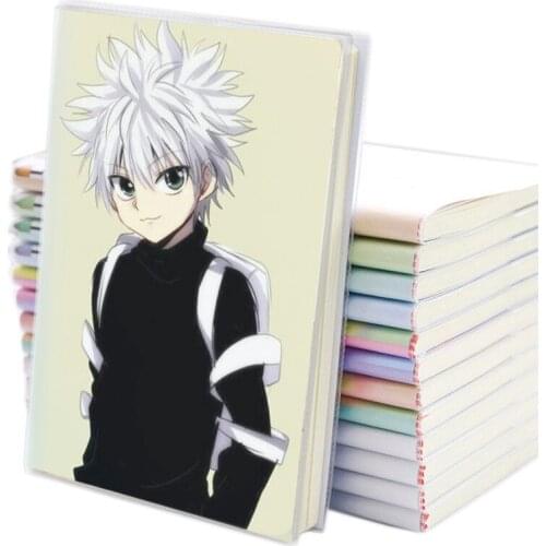 Manga Hunter X Hunter Killua Notebook Writing Book Anime Figure Poster Cover Alluka Feitan Neferpitou Machi Gon Hisoka COSPLAY