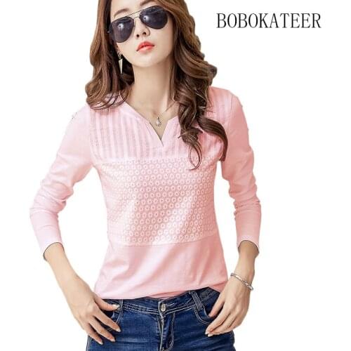 BOBOKATEER plus size womens tops and blouses blusas mujer de moda 2020 chemise femme embroidery blouse white shirt women clothes